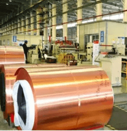 Copper foil coil wrapping and packing