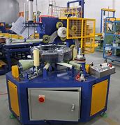 horizontal coil stretch wrapping machine