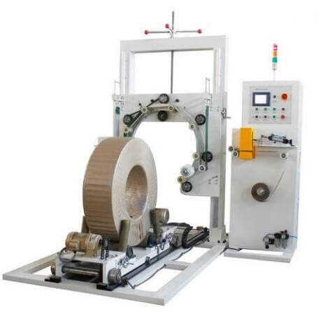 China made steel wire coil winding machine and coil braided tape winding machine