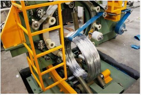 steel wire coil and roll wrapping machine