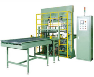 orbital wrapper machine packing doors and panel