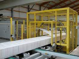 wood bundle wrapping machine