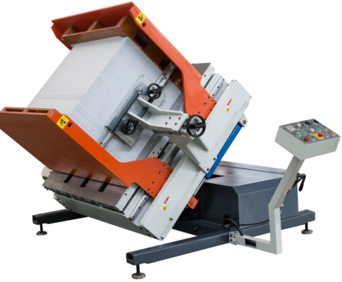 Pile turner for flipping paper stacks in digital printing