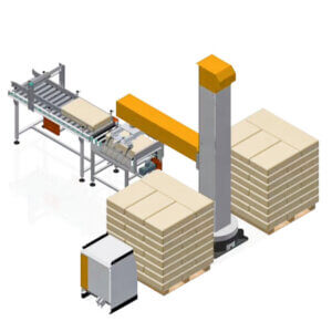 Palletizing machine - palletizing robot