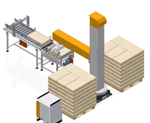 Palletizing machine - palletizing robot