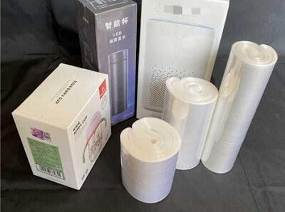 PVC shrink wrapping film requires low shrinking temperature